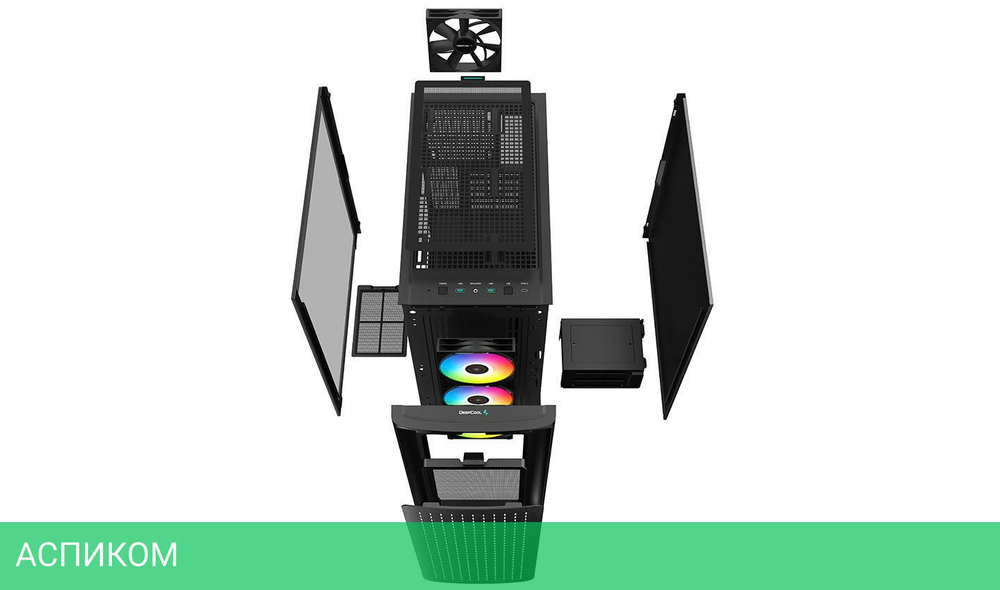 Корпус DeepCool CK560 Black (R-CK560-BKAAE4-G-1)