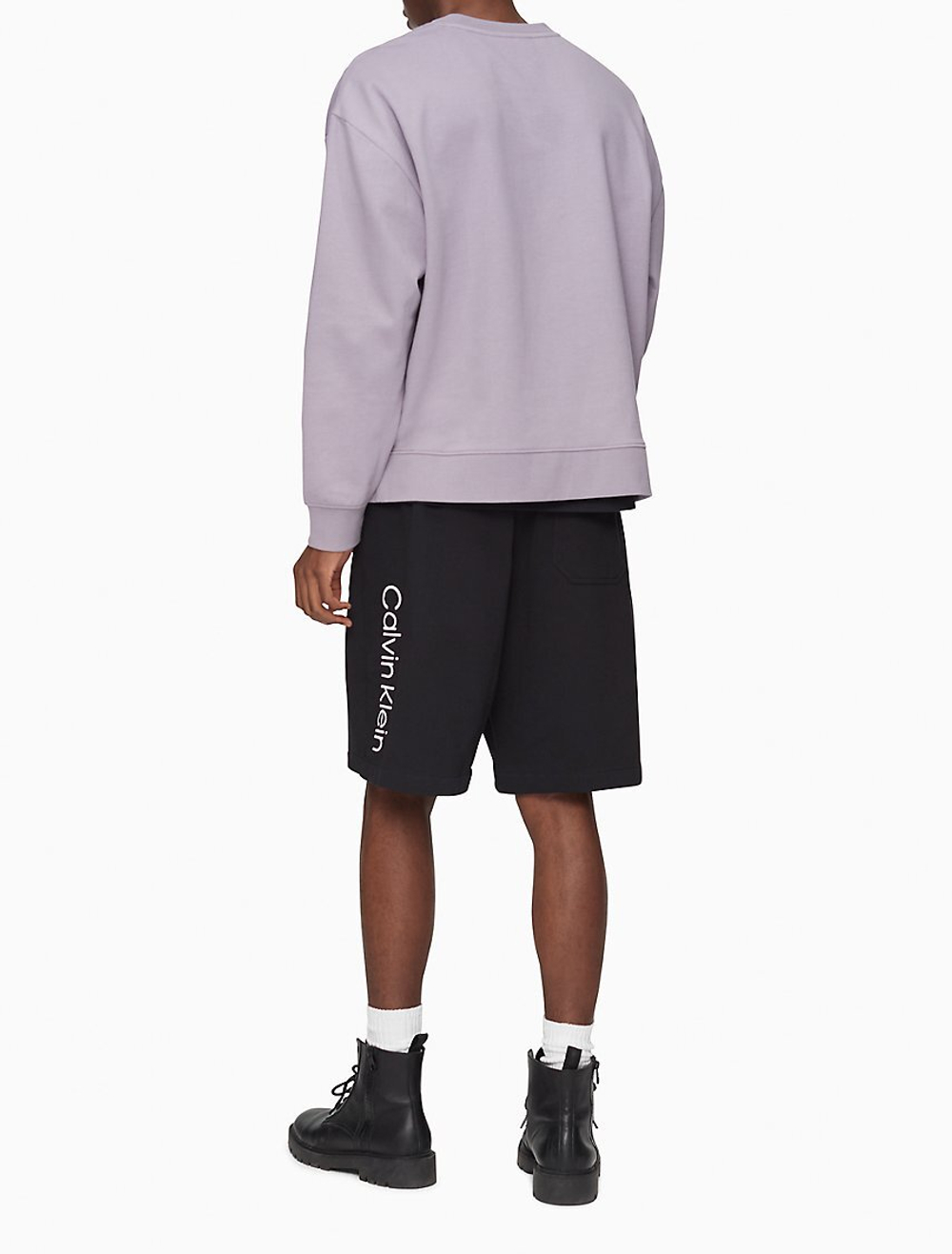 Мужские трикотажные шорты Calvin Klein черный