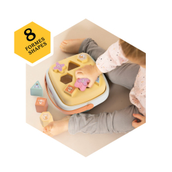 Сортер форм в корзинке Smoby 140701 Винни-Пух развивающий для малышей от 12 месяцев — фото 4