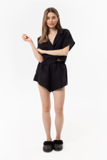 Pyjama-style linen set