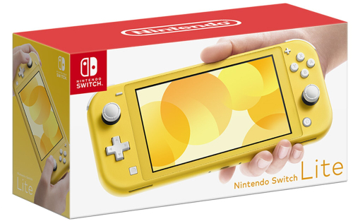 Игровая приставка Nintendo Switch Lite 32 ГБ HDD, без игр, желтый