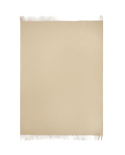 Zara Home плед из полиэстера, экрю, 140x190 см · 3367/004