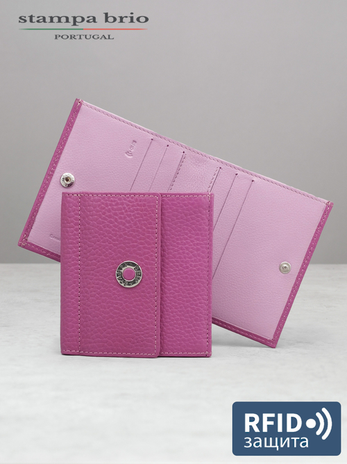 907 R - Портмоне с RFID защитой, Stampa Brio