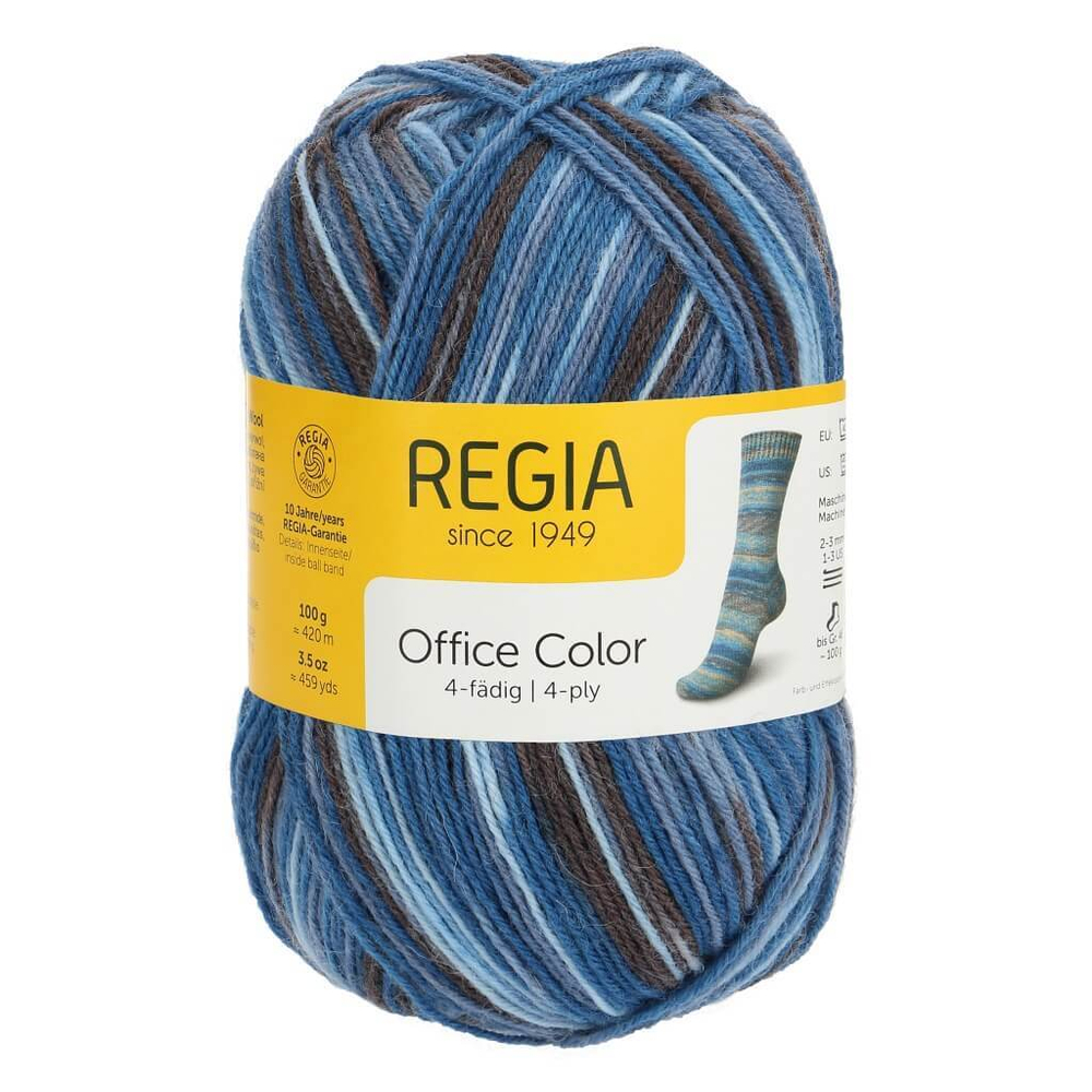 Пряжа Regia 4-fadig Color 100g 01221