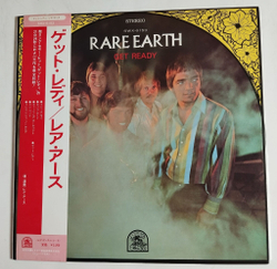 Винтажная виниловая пластинка LP Rare Earth Get Ready (Japan 1974) (Obi)