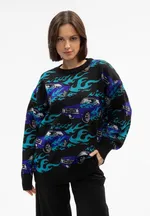 Свитер Behind the Scenes Mustang черный