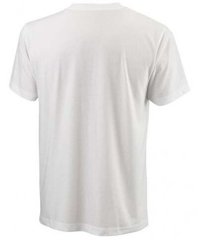 Футболка мужская теннисная Wilson Scenic Tech Tee M - white