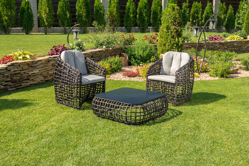 Стол журнальный квадратный, коллекция Санторини