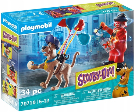 Конструктор Playmobil Scobby-Doo Скуби Ду Приключения с призрачным клоуном 70710
