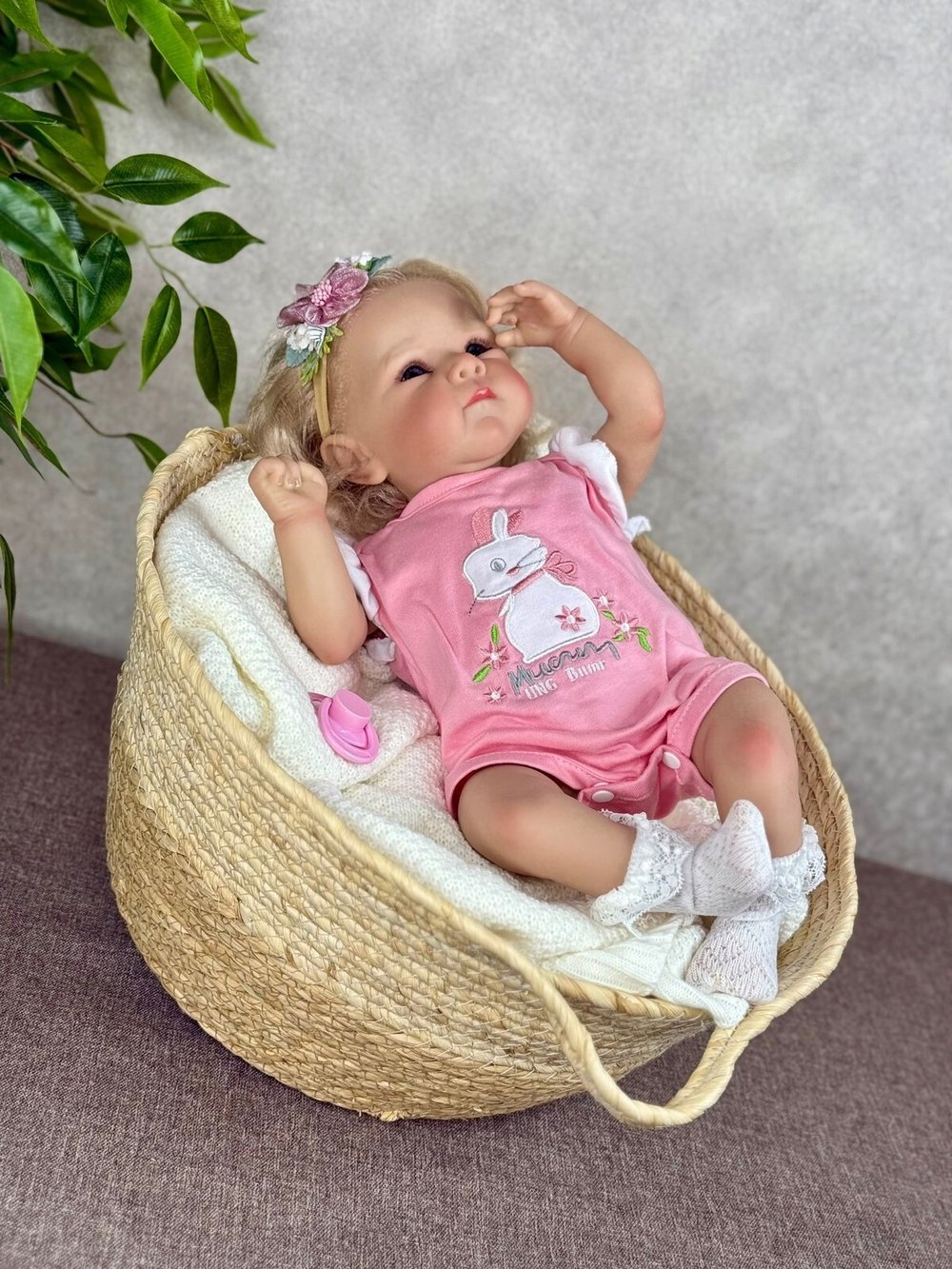 Кукла Реборн мягконабивная 45см (FA-867)