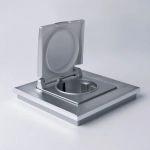 Рамка на 1 пост Aluminium (алюминий) W0011706