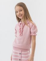 Джемпер розовый для девочки арт. AT925