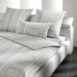 Наволочка 50x70 JOOP! Fine Stripes бежевая