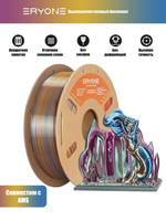 Пластик Eryone Hyper Speed Quadruple Color Silk PLA Splendid Quartet (Red & Yellow & Blue & Green)