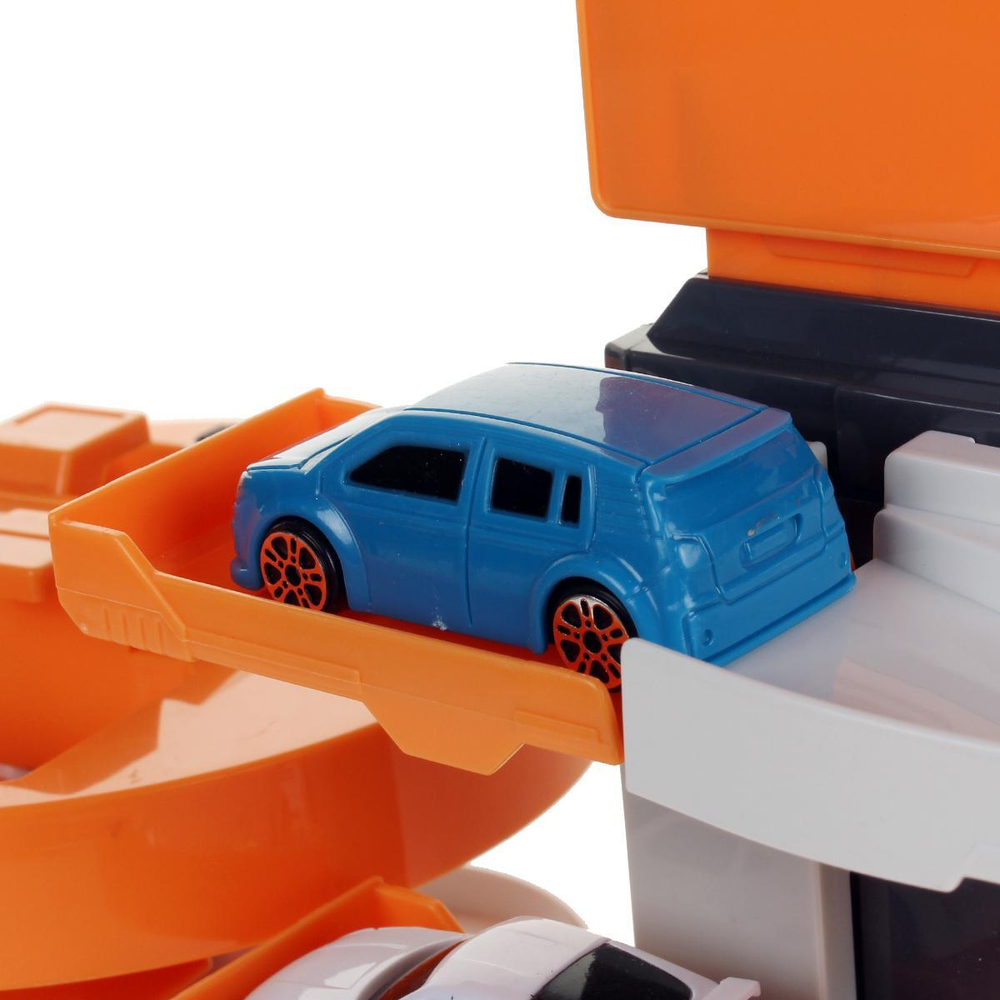 Парковка "Улицы города" 50,5х14х35,5см, 6 маш. в коробка (Арт. 1995314)