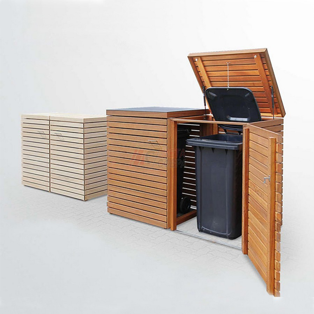 Ограждение для мусорного бака Куб 1 секция