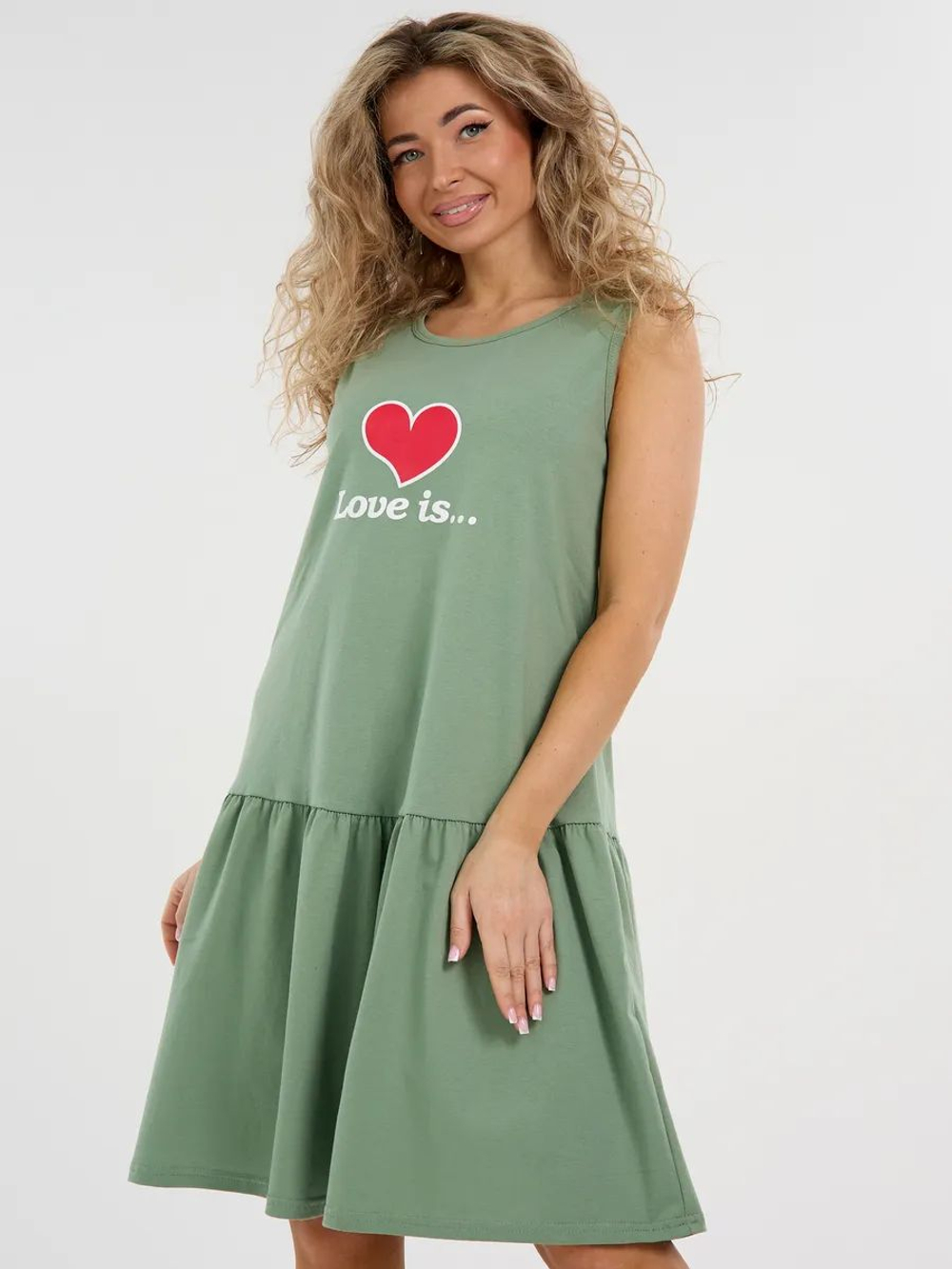 Сарафан зебра с воланом женский длинный летний домашний большие размеры платье на широких бретелях