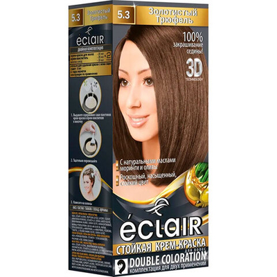 ECLAIR 3D Крем-краска (Золотистый трюфель) 5,3