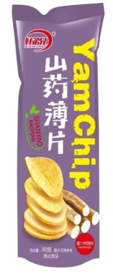 Чипсы Hao Di Xiong из ямса со вкусом жареных крылышек с медом