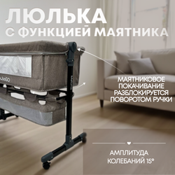 Детская кроватка 5в1 Meluna