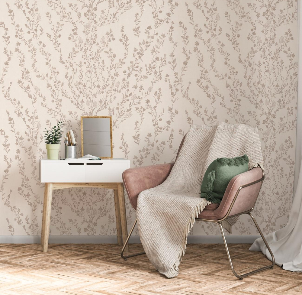 Обои виниловые HC72667-12 PALITRA HOME А-ля рус, флористика размер 1.06 х 10.05 м