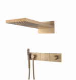 Boheme Встроенная душевая система ZODIAC, трехпозиционная Matt Gold