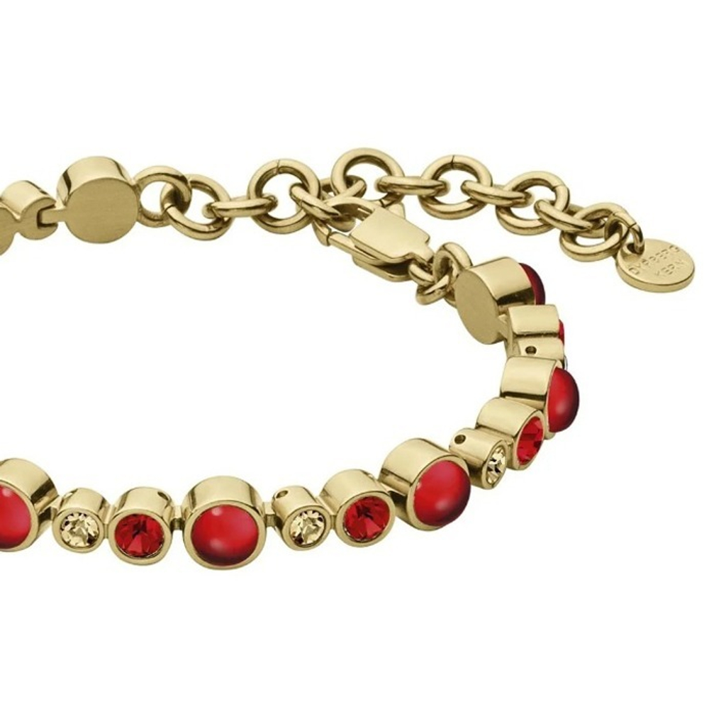 Браслет Dyrberg Kern SASCHA SG RED 390095