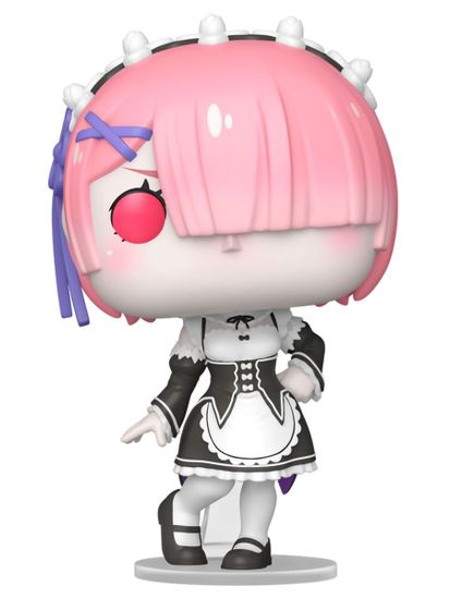 Фигурка Funko POP! Animation Re:Zero Ram (2114) 86512 / Фигурка Фанко ПОП! по мотивам аниме "Re: Zero - жизнь с нуля в другом мире", Рам. Товар уцененный