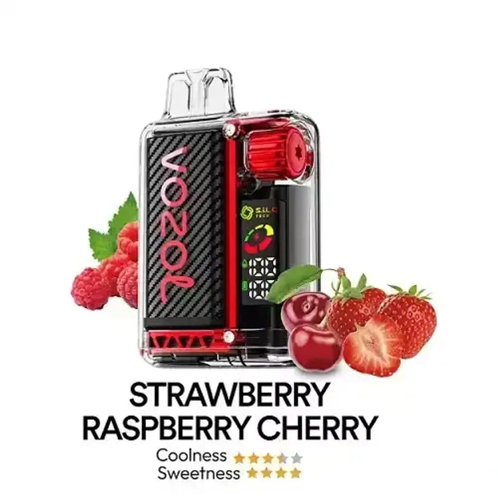 Vozol Vista 20000 - Strawberry Raspberry Cherry (5% nic)