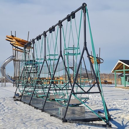 Качели «ЛОДОЧКА» 4 Секции