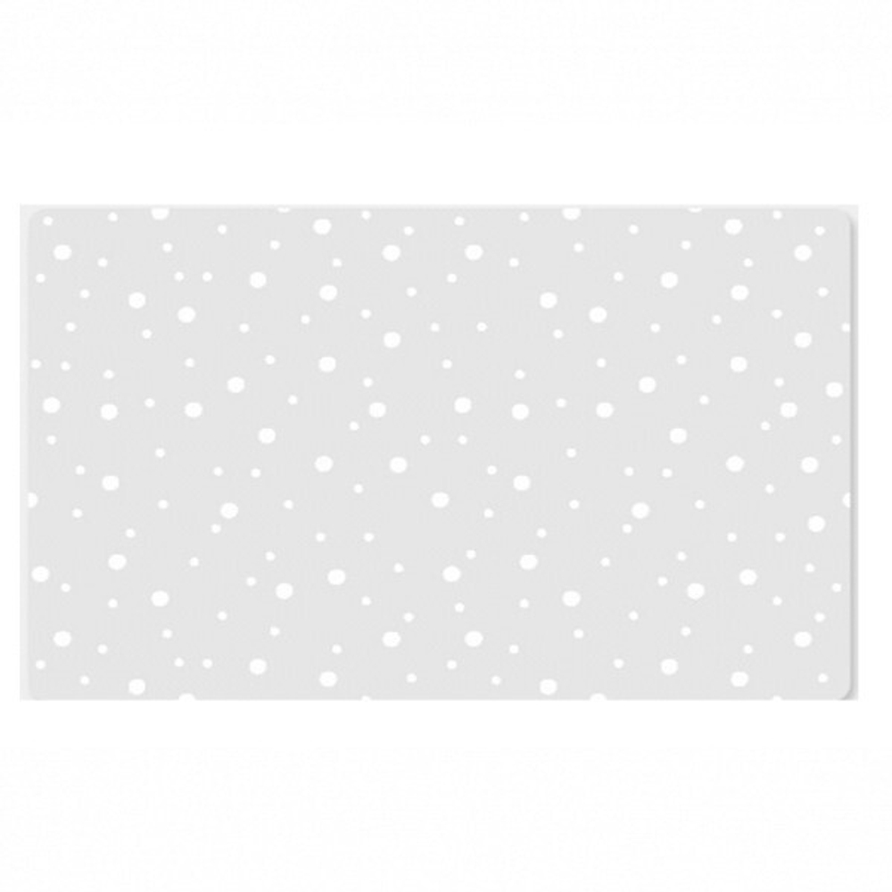 Сервировочная салфетка прямоугольная 26х41 см Горошки с белилами