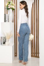 Брюки "Basic" (пыльно-голубые) Б5122 LT Collection