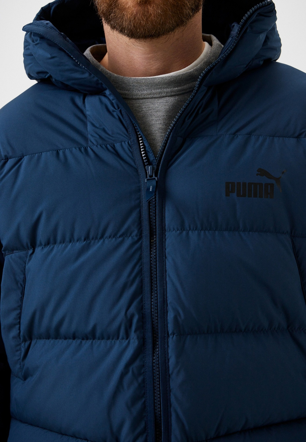 Пуховик мужской PUMA Protective Hooded Down Coat