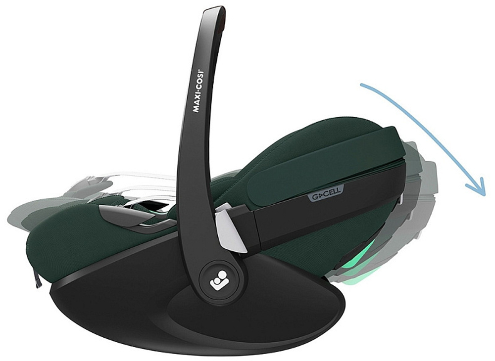 Коляска детская Maxi-Cosi Oxford Plus 3 в 1 с автокреслом Pebble 360 Pro Twillic Green 1978403110 Twillic Green/Зеленый