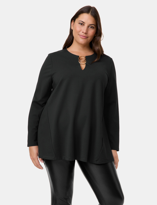 Лонгслив из вискозы