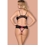 Боди в сетку с доступом (Цвет: черный)