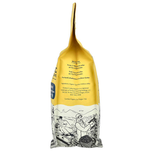 Portland Coffee Roasters, Органический кофе, цельные зерна, средней обжарки, Portland House, 340 г (12 унций)
