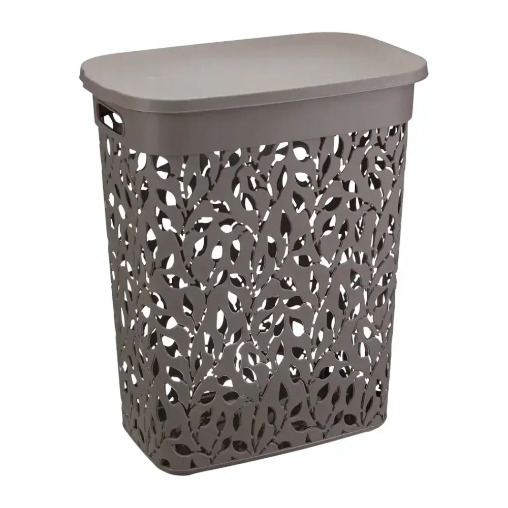 Корзина для белья ФЛОРА 35л французский серый