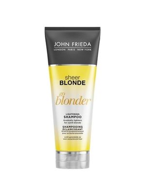 John Frieda Sheer Blonde Go Blonder Шампунь осветляющий для натуральных, мелированных и окрашенных волос 250 мл