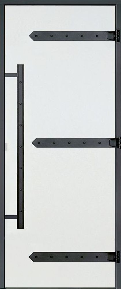 HARVIA Двери стеклянные LEGEND 9/19 черная коробка сосна, прозрачная D91904МL
