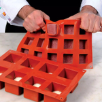 Силиконовая форма SF105 Cubes (Кубы) 35, Silikomart, Италия