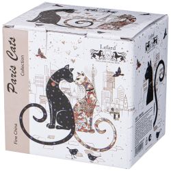 КРУЖКА LEFARD "ПАРИЖСКИЕ КОТЫ" 400 МЛ (КОР=36ШТ.)