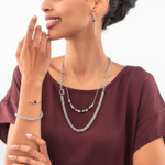 Колье Coeur de Lion Black-Silver 5076/10-1317