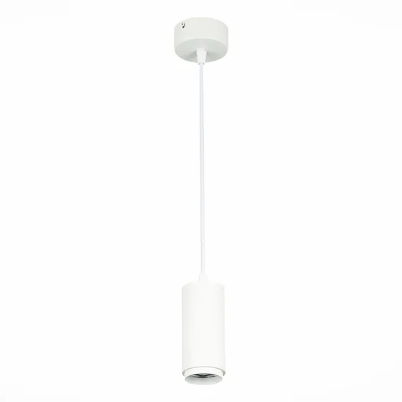 ST600.543.10 Светильник подвесной Zoom Белый LED 1*10W 4000K 1 000Lm Ra>80 15-60° IP20 D59xH130 170- Подвесные светильники