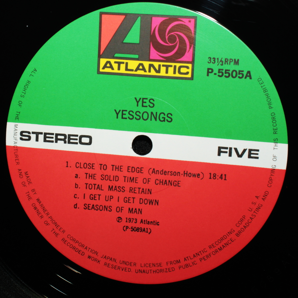 Yes / Yessongs (3LP)