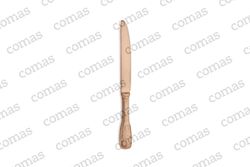 Нож десертный, медный