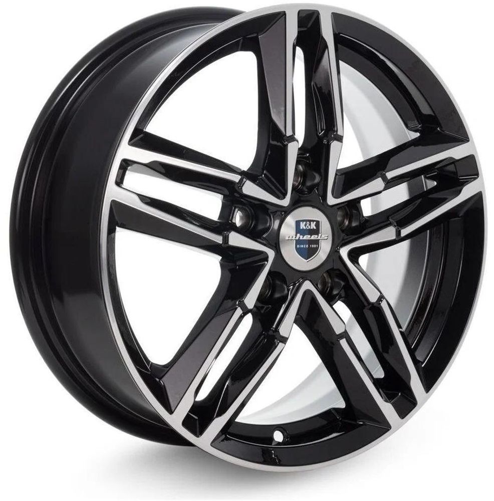 K&amp;K Sayan 6x16 5x110 ET 45 Dia 63.4 (алмаз черный)