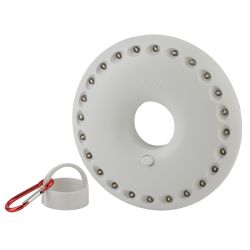 Фонарь кемпинговый светодиодный ЭРА K24 НЛО на батарейках с магнитом карабином походный многофункциональный светильник