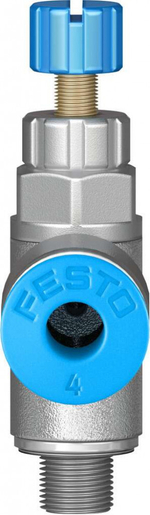 Дроссель с обратным клапаном Festo GRLA-M5-QS-4-RS-D
