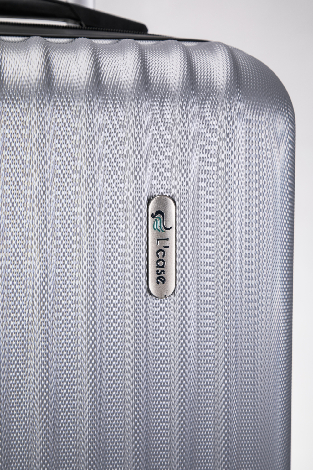 Маленький чемодан L'Case Krabi, серебристый, S